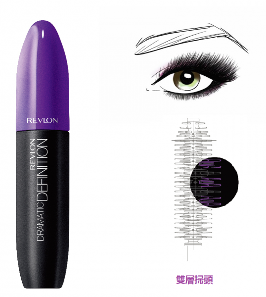 全新REVLON DRAMATIC DEFINITION™ MASCARA 終極分明睫毛膏